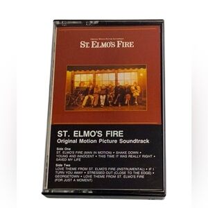 🍄 1985 St. Elmo’s Fire Movie Soundtrack Cassette